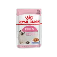 پوچ گربه رویال کنین مدل Kitten وزن 85 گرم بسته 12 عددی