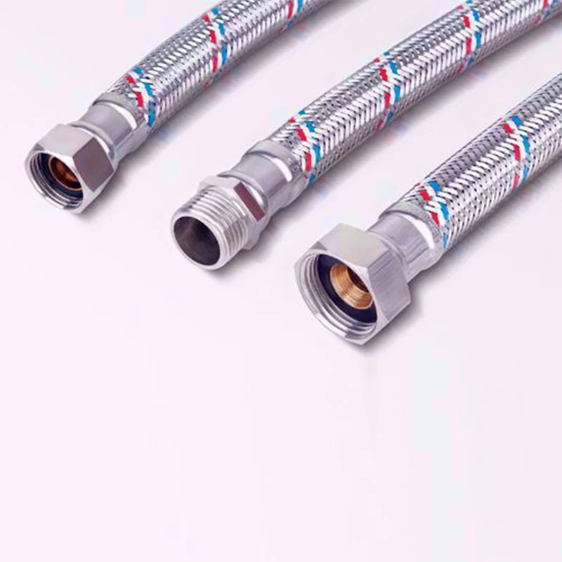شلنگ رابط پکیجی 50 سانتیمتری سایز 3/4 اینچ تمام استیل