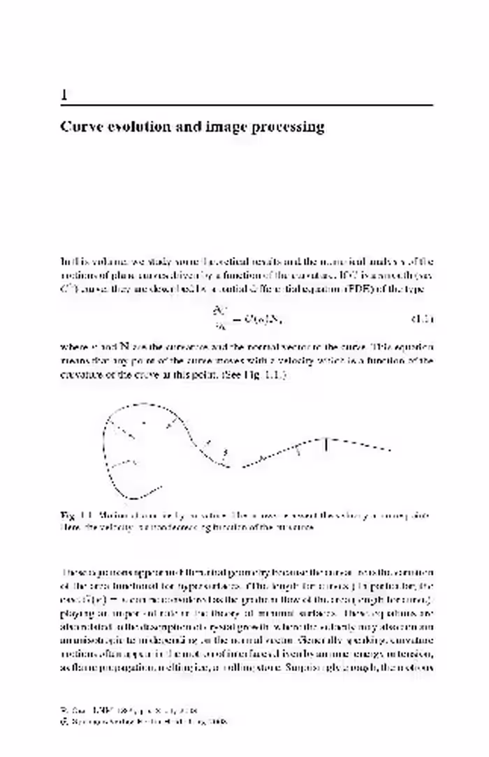 خرید و دانلود نسخه کامل کتاب Curve evolution and image processing