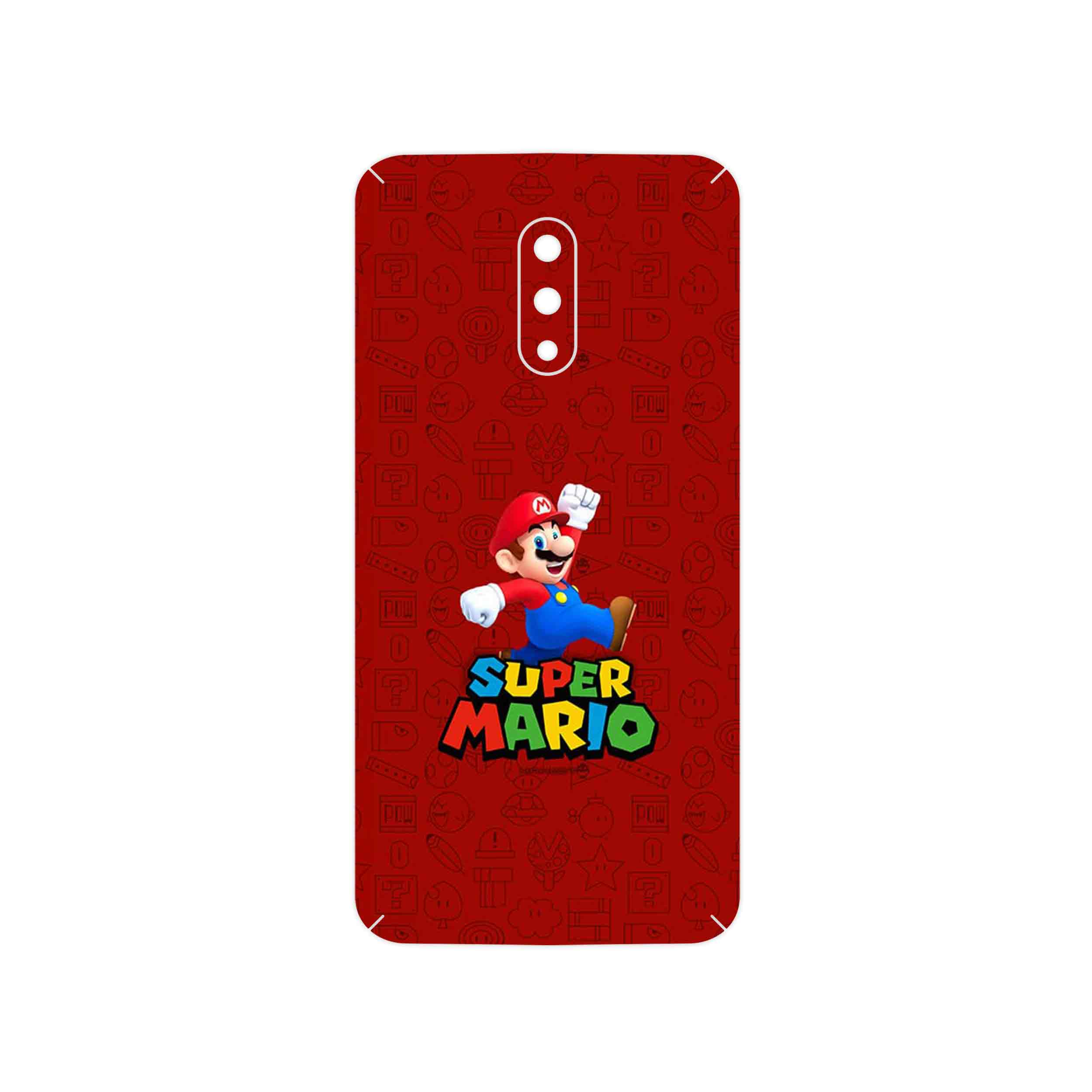 برچسب پوششی ماهوت مدل Super_Mario_Game مناسب برای گوشی موبایل وان پلاس 7