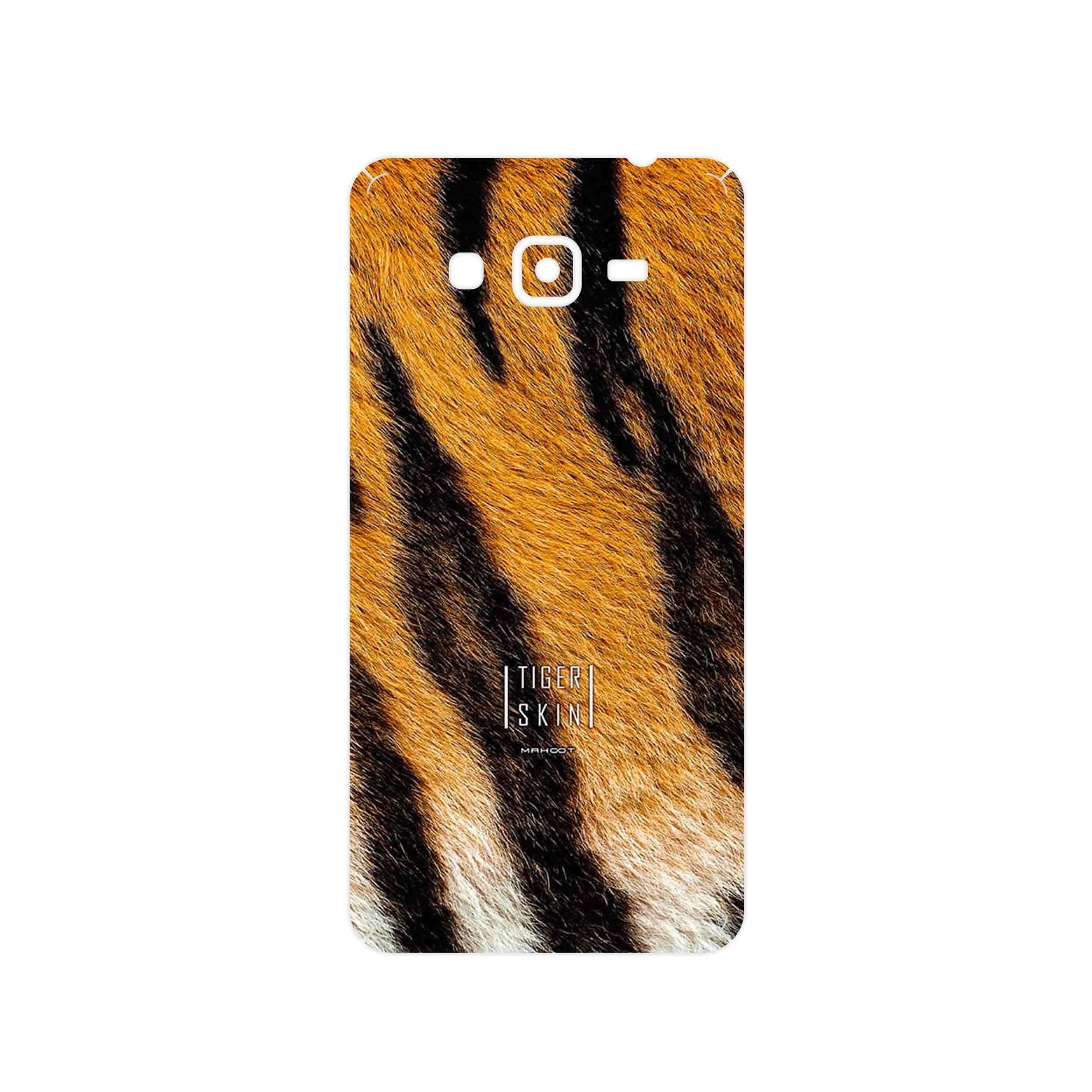 برچسب پوششی ماهوت مدل Tiger Skin مناسب برای گوشی موبایل سامسونگ Galaxy Grand Prime