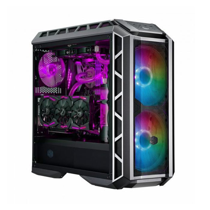 کیس کولر مستر h500p mesh argb