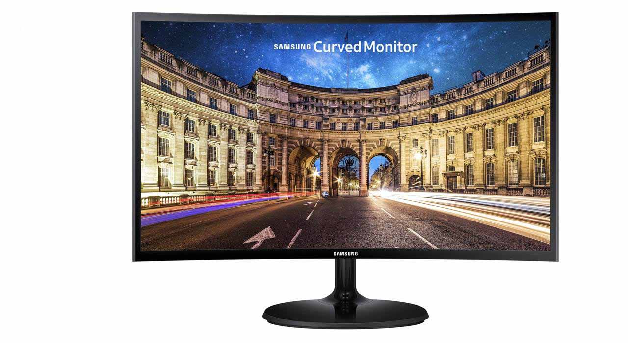 خرید مانیتور سامسونگ C24F390 سایز 24 اینچ Monitor Samsung با بهترین قیمت