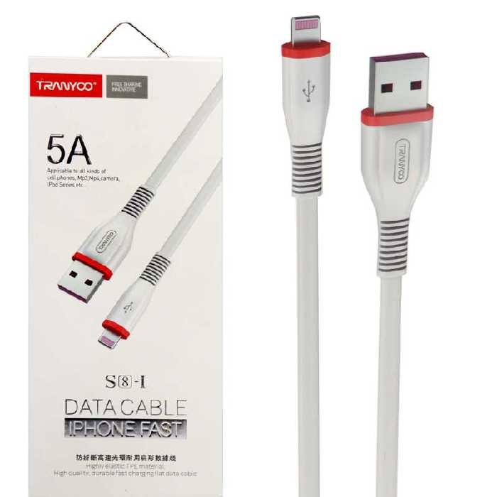 کابل تبدیل USB به Lightning ترنیو مدل S8-i طول ا متر
