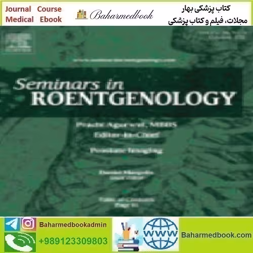 Seminars in Roentgenology Volume 56 Issue 1 to 4 2021