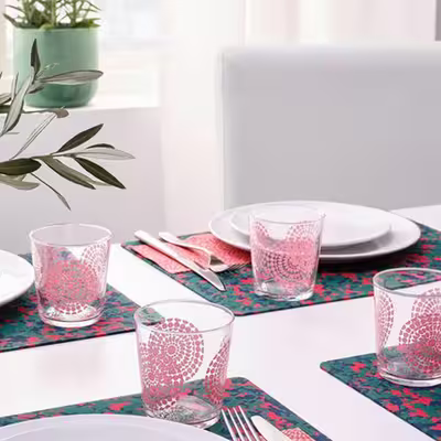لیوان ایکیا مدل SOMMARLIV بسته 4 عددی