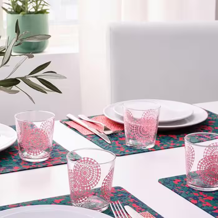 لیوان ایکیا مدل SOMMARLIV بسته 4 عددی