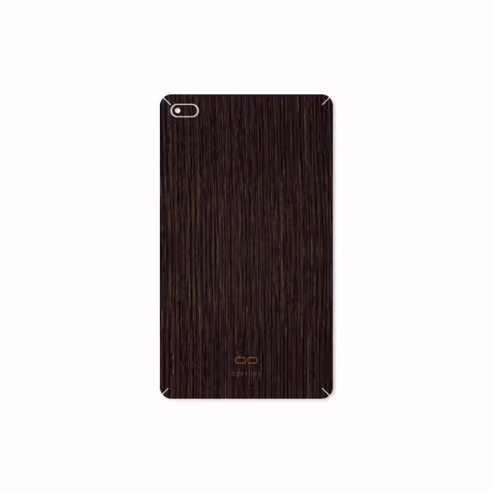 برچسب پوششی ماهوت مدل Dark-Gold-Stripes-Wood مناسب برای تبلت لنوو E7