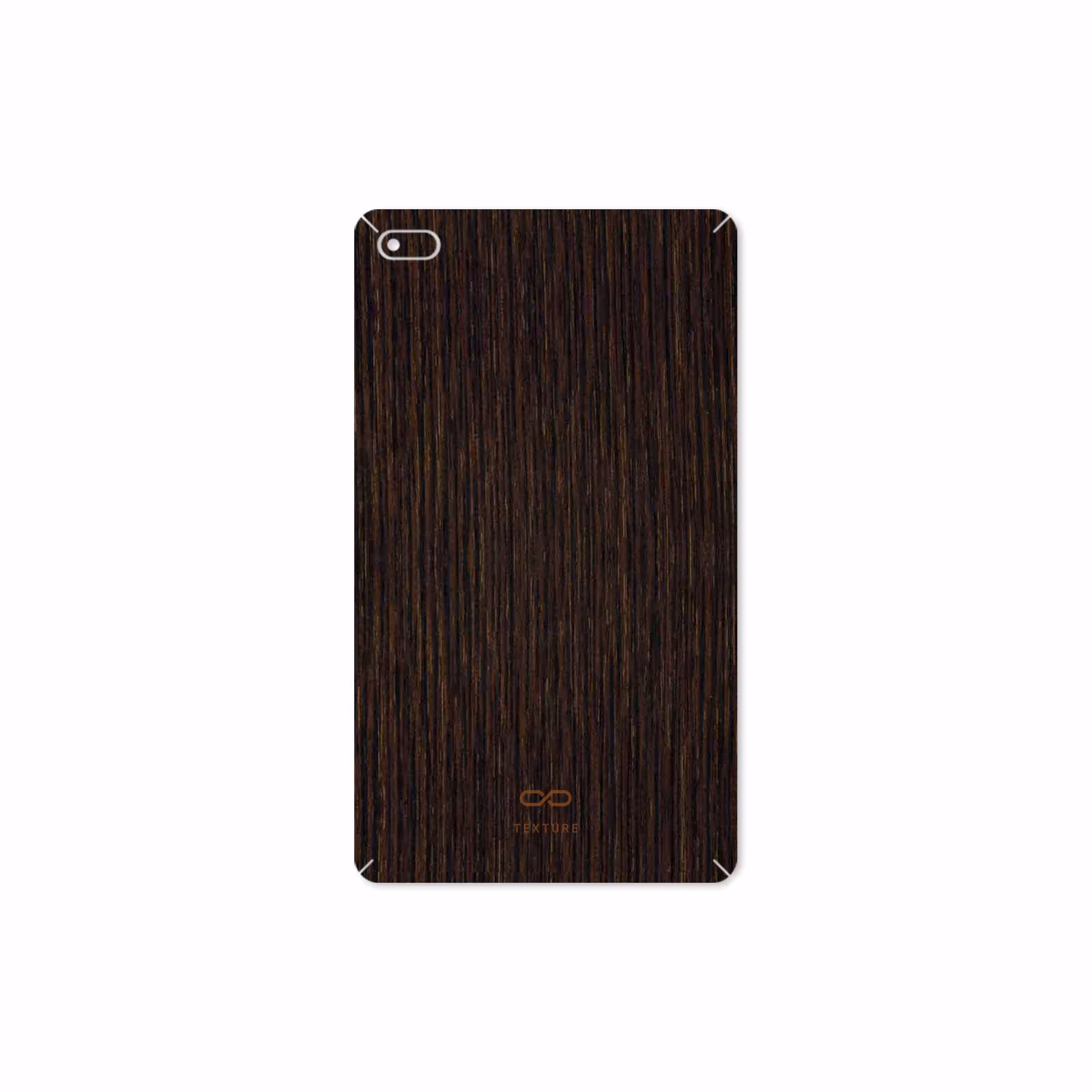 برچسب پوششی ماهوت مدل Dark-Gold-Stripes-Wood مناسب برای تبلت لنوو E7