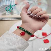 خرید دستبند طرح انار ویژه شب یلدا کد 1216706 - ردگل
