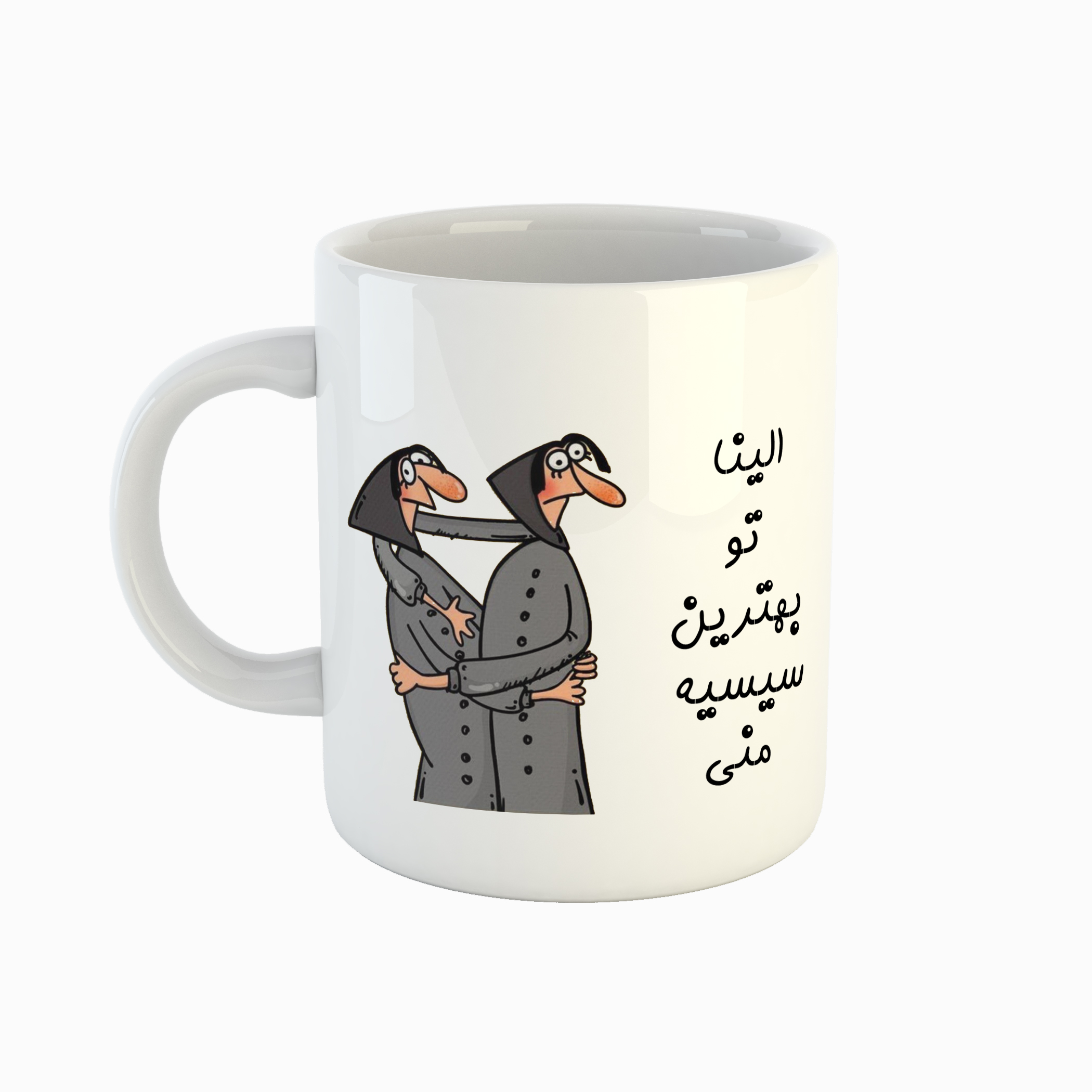 ماگ طرح اسم الینا مدل بهترین خواهر