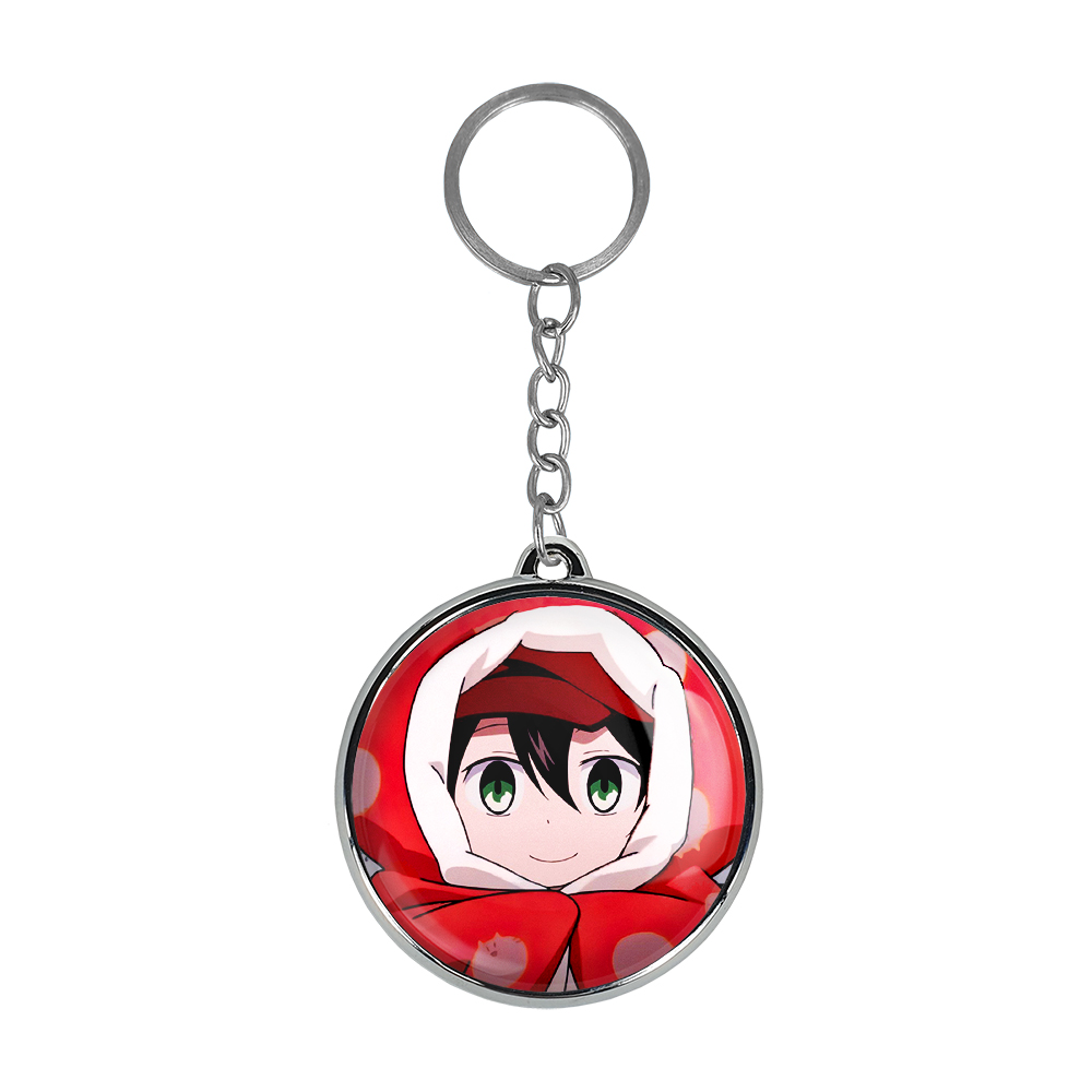 جاکلیدی خندالو طرح دازای و رامپو سان انیمه سگ های ولگرد بانگو مدل دوطرفه کد 1563415636