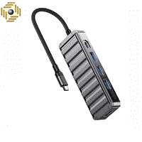 هاب 5 پورت تایپ سی ایکس‌او HUB015