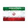 برچسب پوششی ماهوت مدل Iran-Flag-1 مناسب برای تبلت سامسونگ Galaxy Tab S6 2019 SM-T860