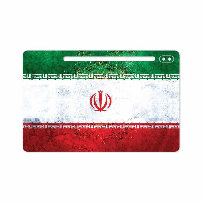 برچسب پوششی ماهوت مدل Iran-Flag-1 مناسب برای تبلت سامسونگ Galaxy Tab S6 2019 SM-T860