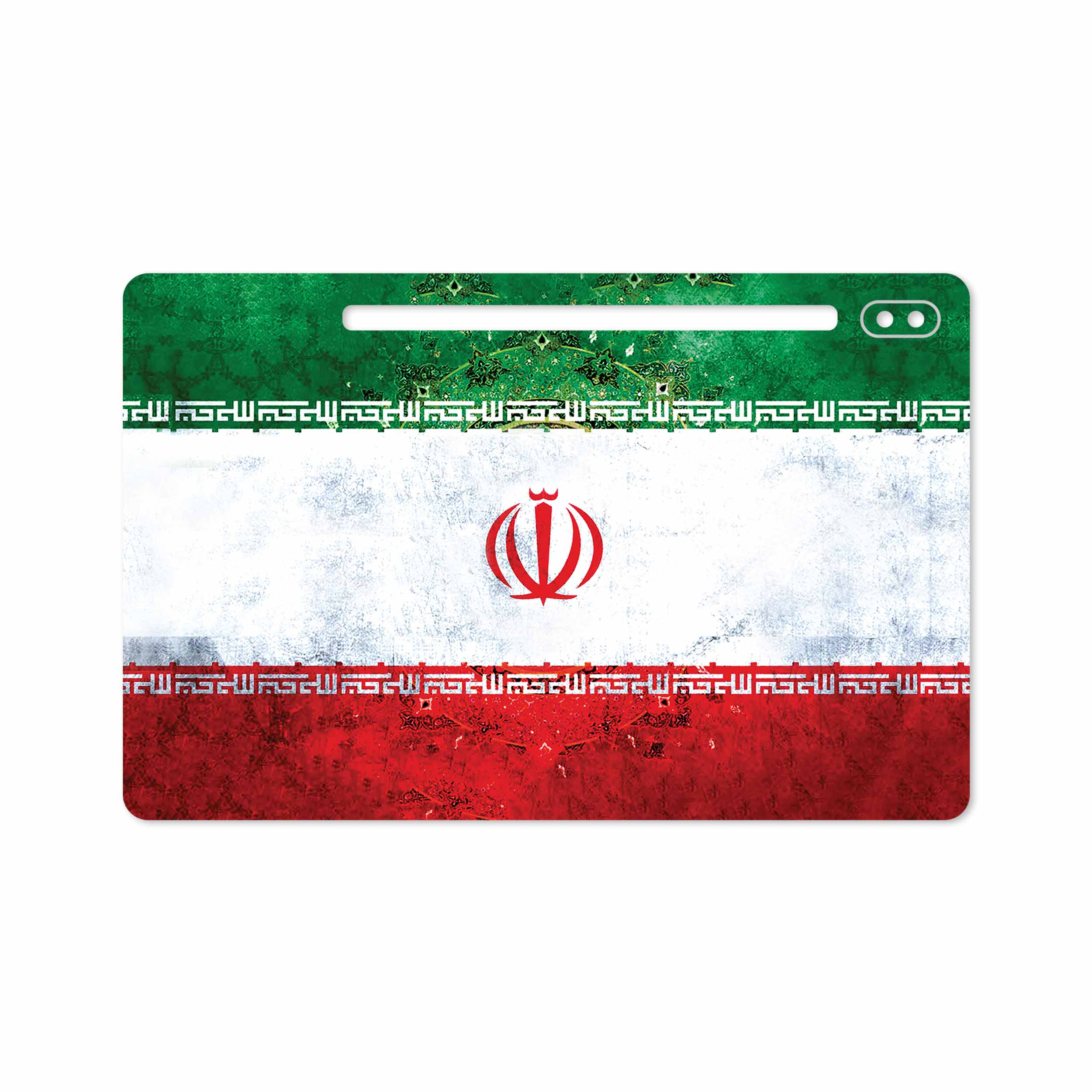 برچسب پوششی ماهوت مدل Iran-Flag-1 مناسب برای تبلت سامسونگ Galaxy Tab S6 2019 SM-T860