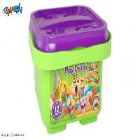 خمیر سطلی 12 رنگ ارژنگ