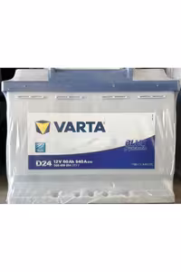باتری باطری D24 60 آمپر مورخ 2022 Varta