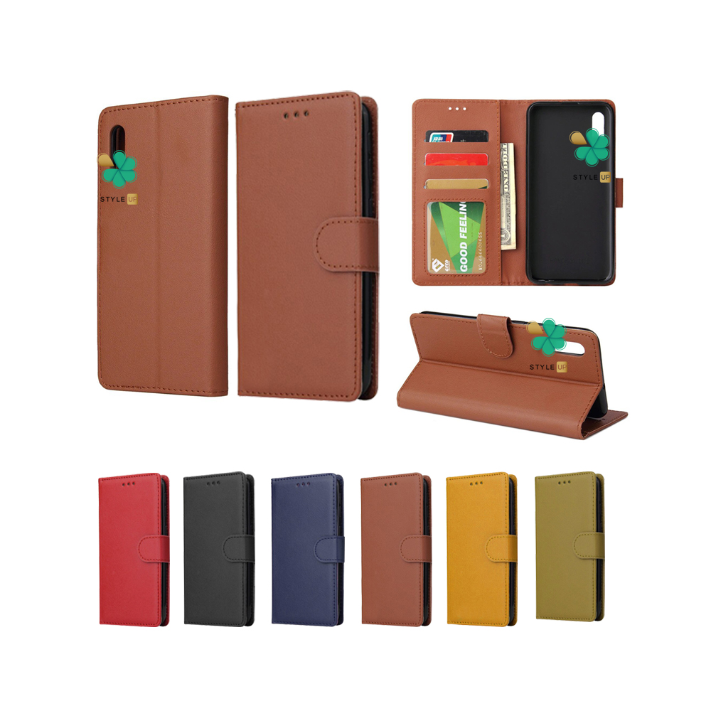 کیف چرم گوشی سامسونگ Galaxy A02 مدل ایمپریال قفل دار