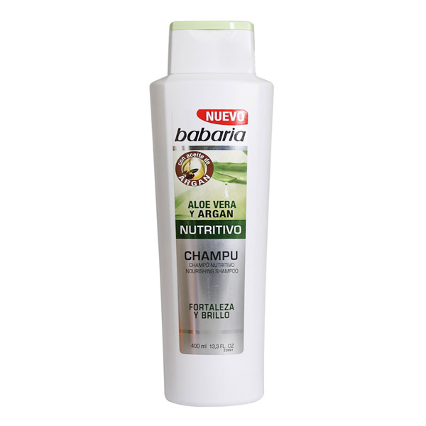 شامپو مو باباریا مدل ALOE VERA حجم 400 میلی لیتر