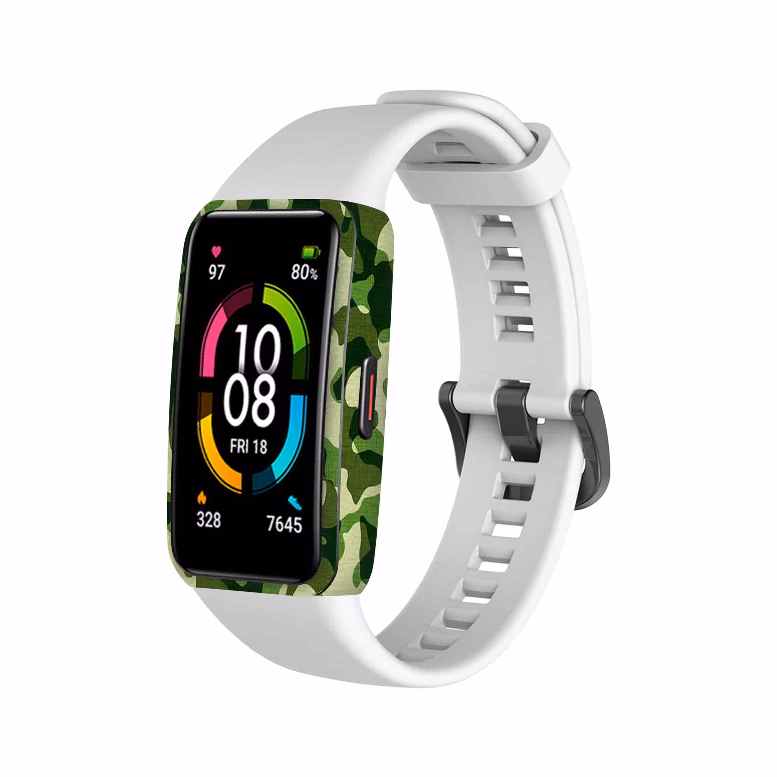 برچسب ماهوت طرح Army Green 2 مناسب برای ساعت هوشمند هوآوی band 6