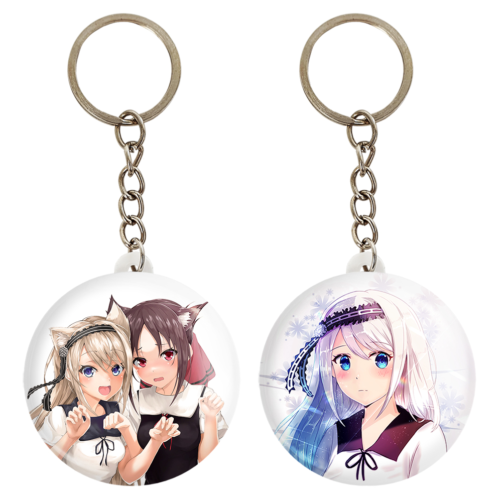 جاکلیدی خندالو مدل کاگویا و شیروگانه انیمه کاگویا ساما کد 1601816020 مجموعه 2 عددی