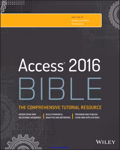 خرید و دانلود نسخه کامل کتاب Access 2016 Bible