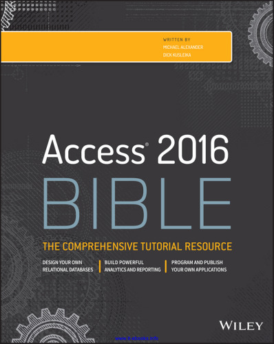 خرید و دانلود نسخه کامل کتاب Access 2016 Bible