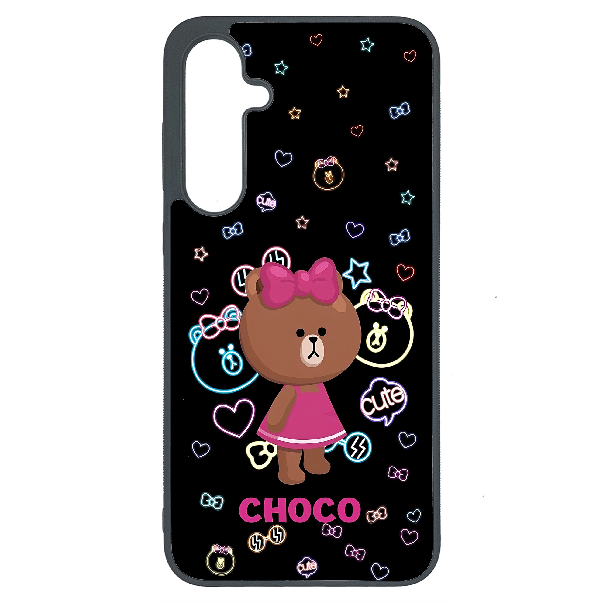 کاور طرح بچه خرس کد G-131 مناسب برای گوشی موبایل سامسونگ Galaxy A35 | دیجی قاب دونی