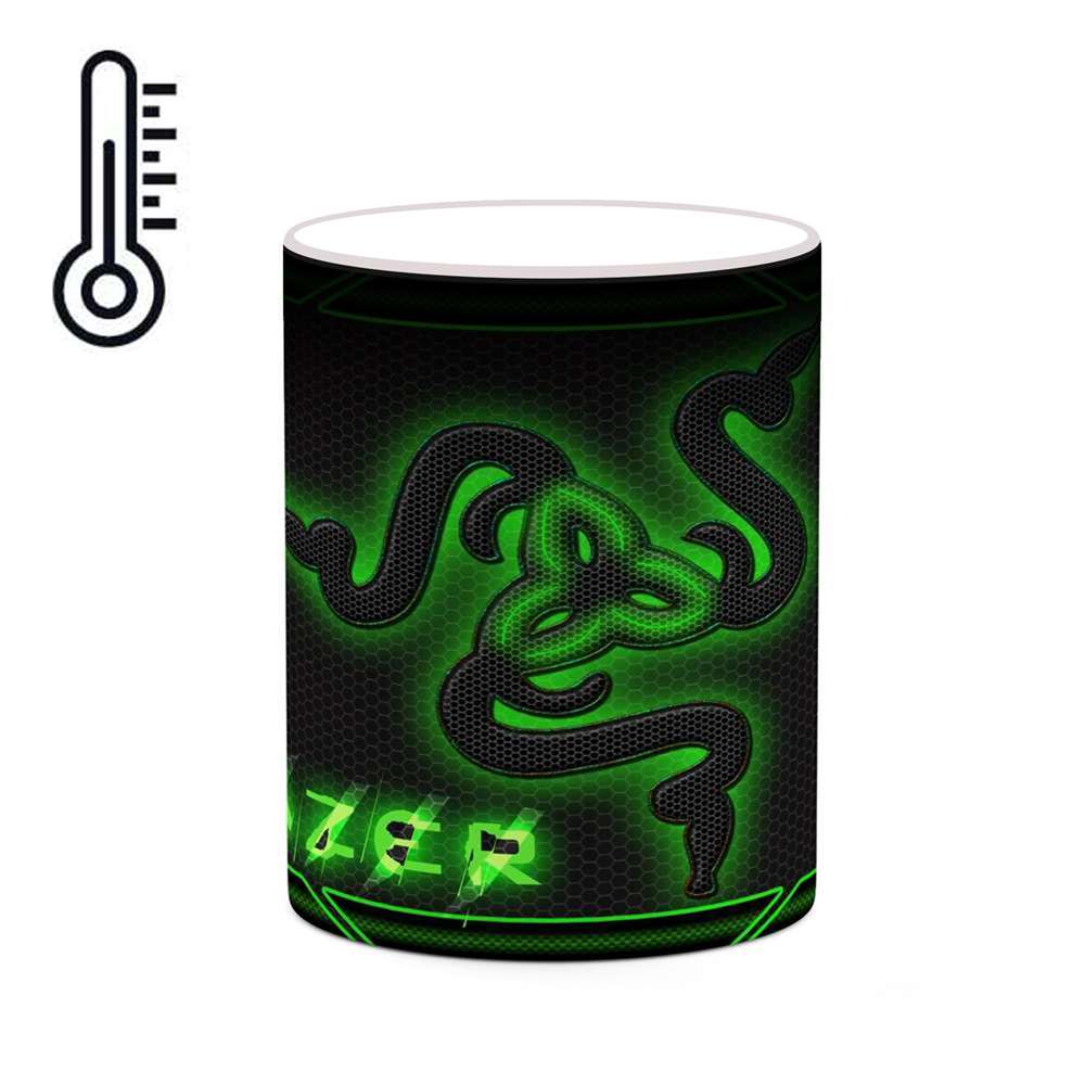 ماگ حرارتی کاکتی طرح ریزر Razer مدل mgh24727