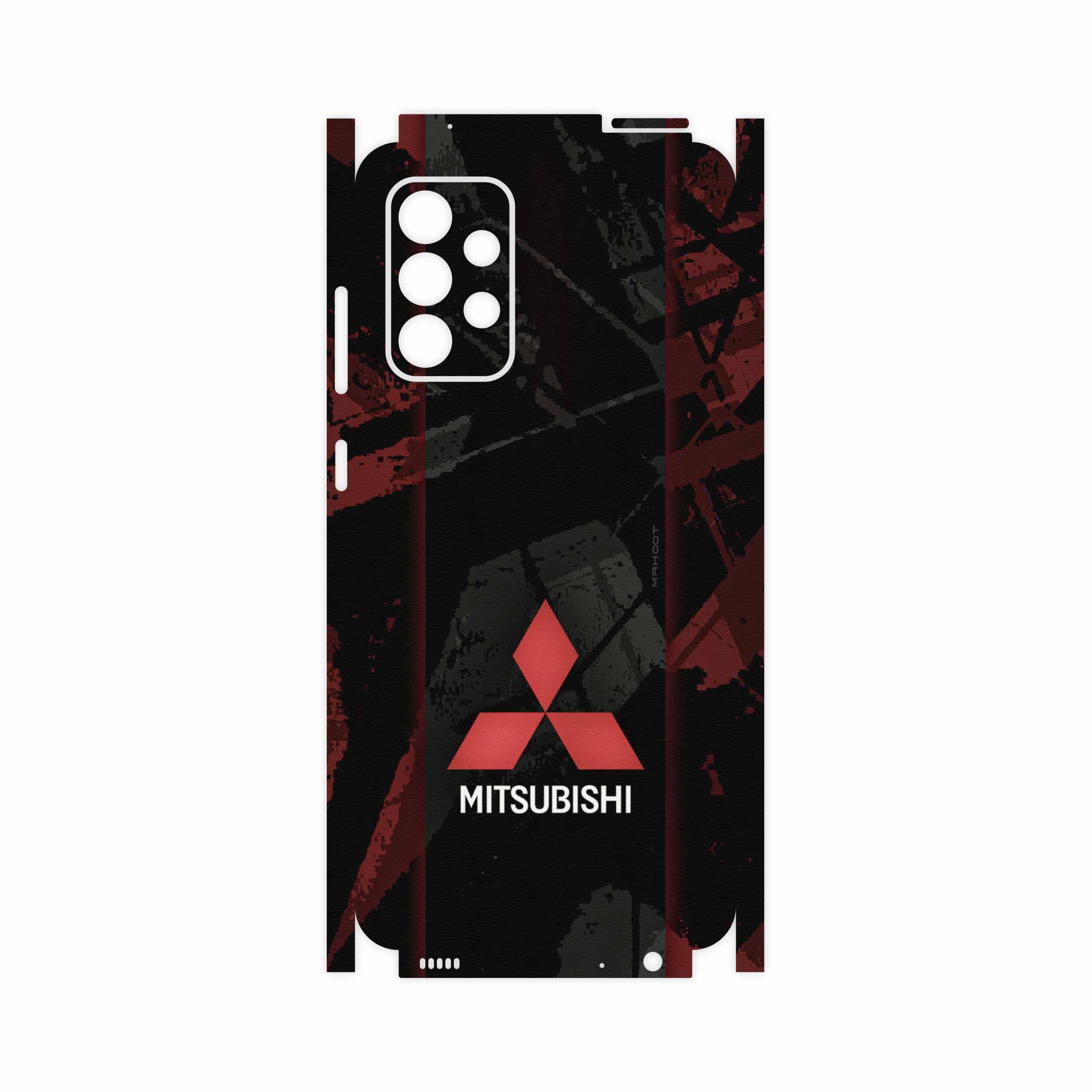 برچسب پوششی ماهوت مدل Mitsubishi-Motor-FullSkin مناسب برای گوشی موبایل سامسونگ Galaxy A72