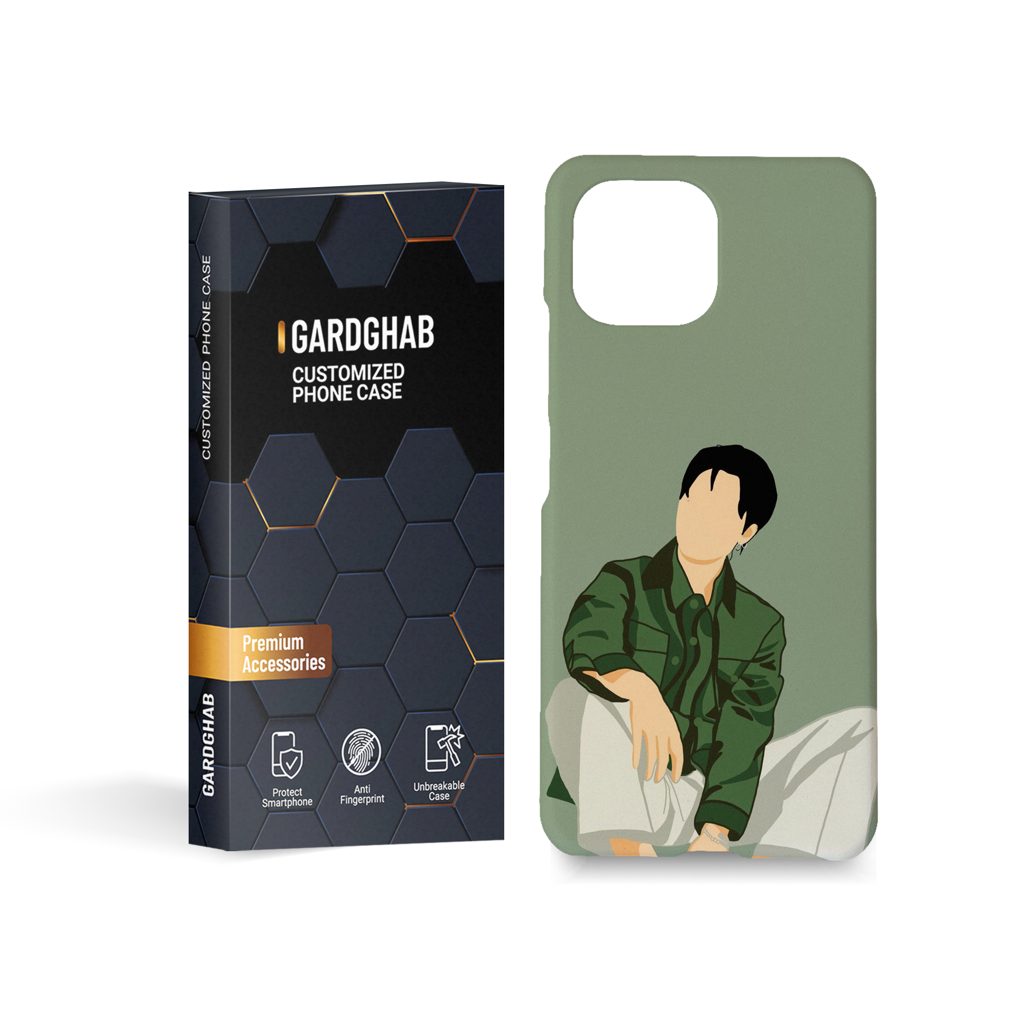 کاور گارد قاب مدل پسرانه مناسب برای گوشی موبایل شیائومی Mi 11 lite