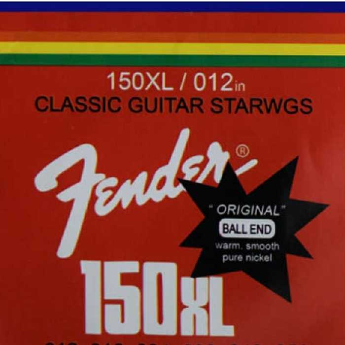 سیم ر گیتار کلاسیک تکی شماره چهار فندر بسته پنج تایی 