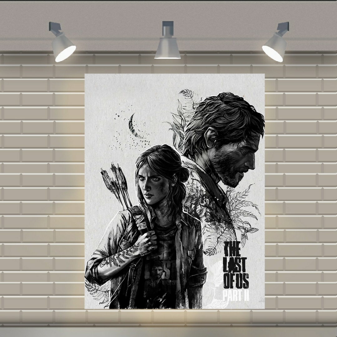 تابلو بوم طرح گیم the last of us part2 مدل SDB1421