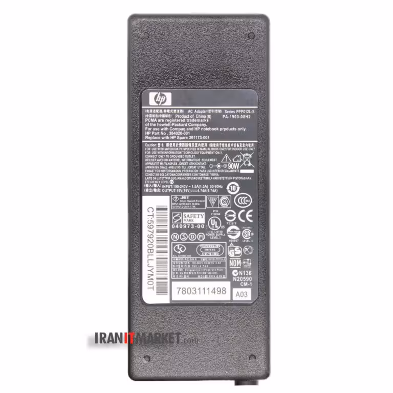 آداپتور و شارژر لپ تاپ اچ پی Adaptor hp pavilion g6-2105tx 90wat