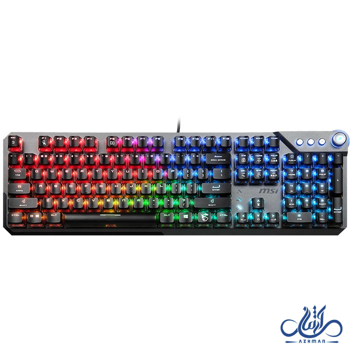 کیبورد گیمینگ ام اس آی مدل MSI GK71 SONIC BLUE US