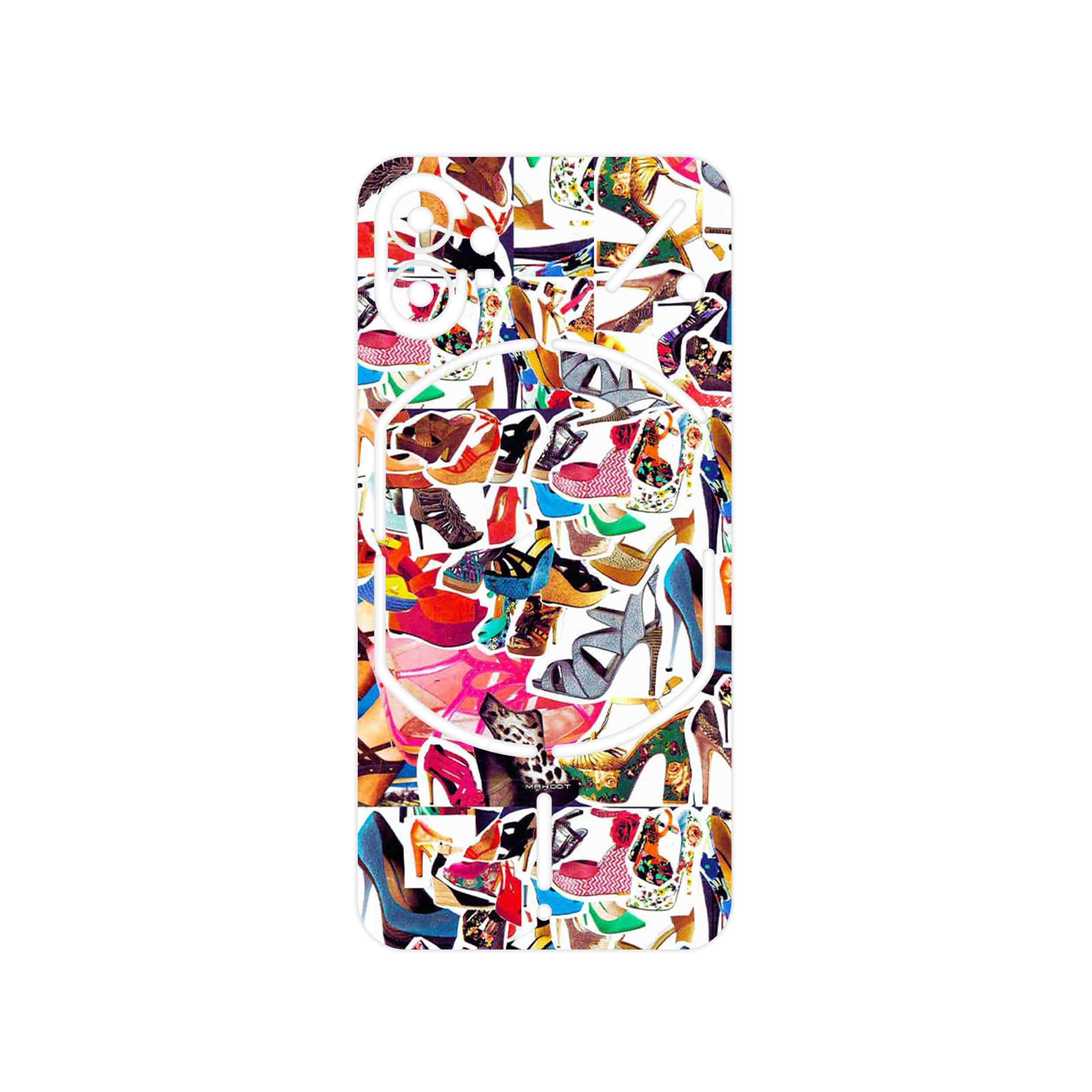 برچسب پوششی ماهوت مدل Collage of High heel Shoes مناسب برای گوشی موبایل ناتینگ Phone 1