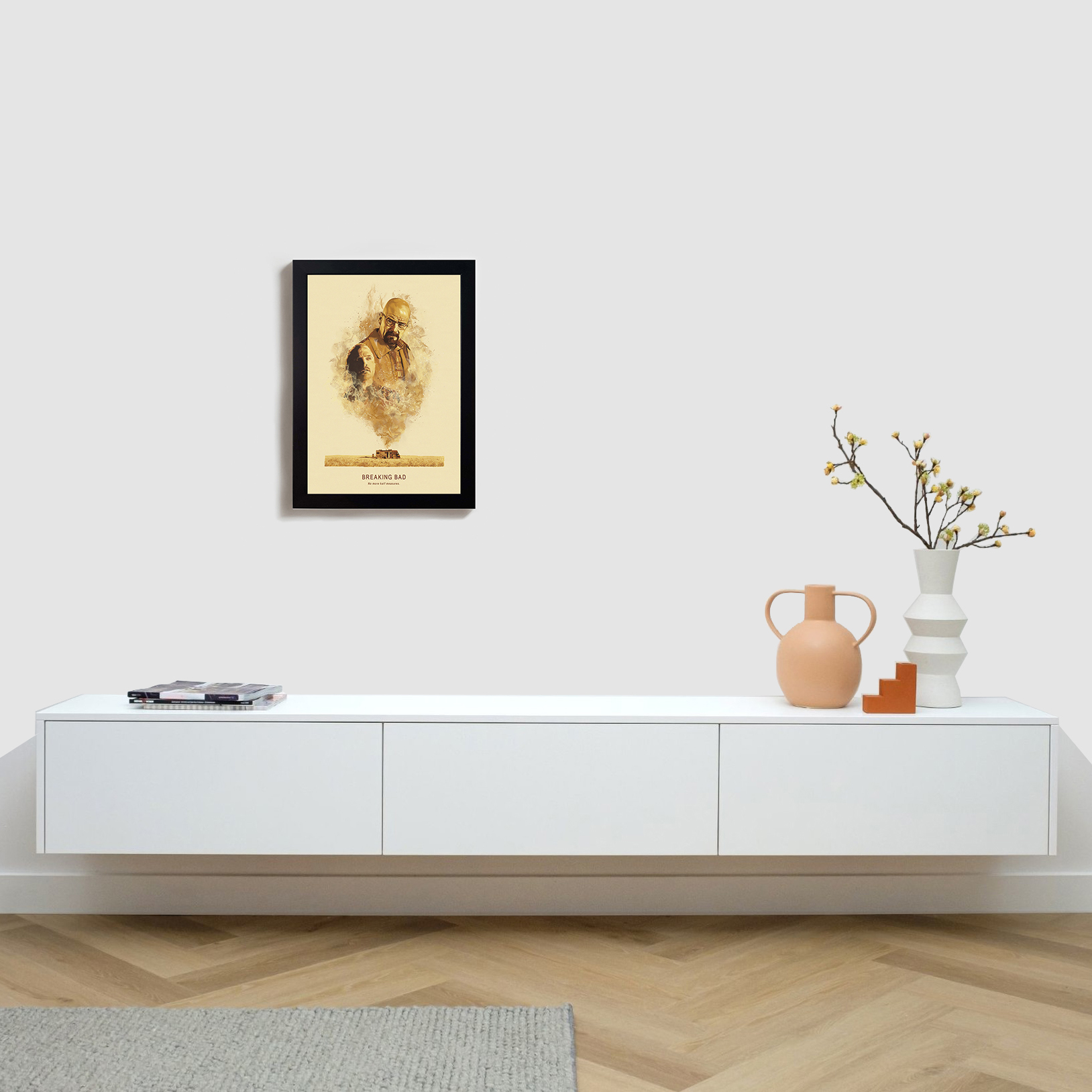 تابلو مدل سریال برکینگ بد والتر وایت breaking bad walter white BL254