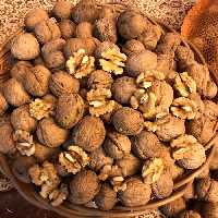 گردو خشک درجه یک پوست کاغذی 