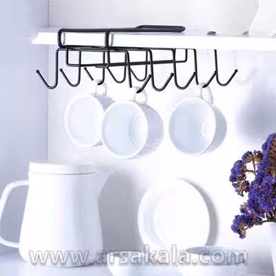 آویز لیوان کابینتی 2 کاره