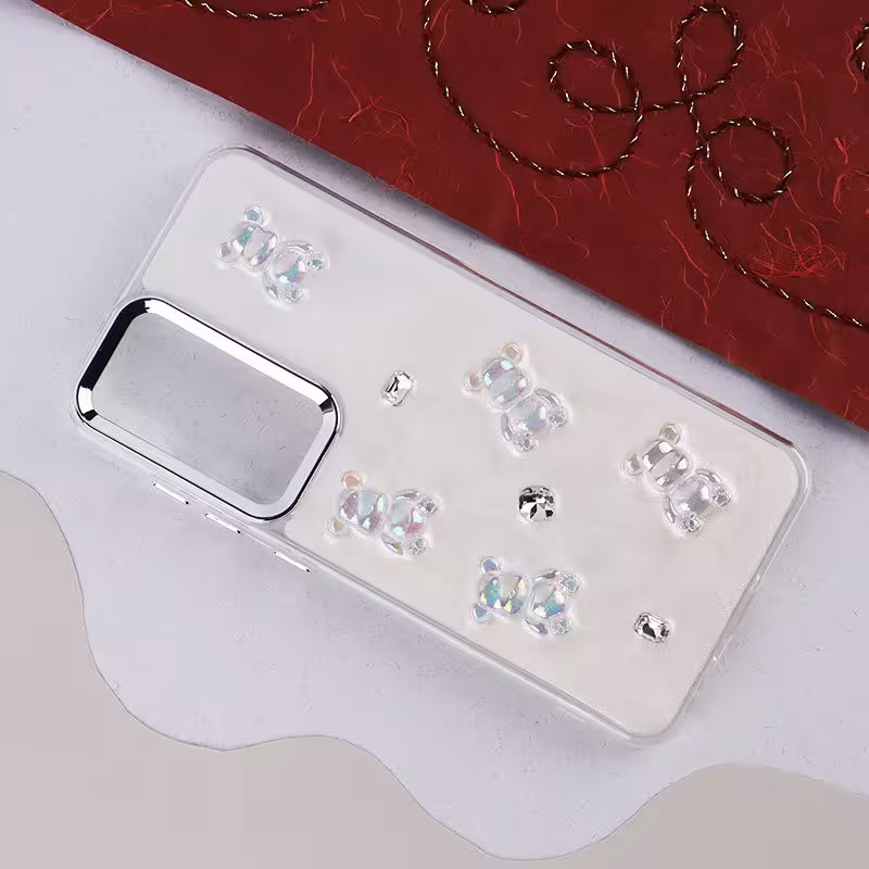 قاب اکلیلی Vip Max سامسونگ Galaxy S24 FE نگین دار فانتزی