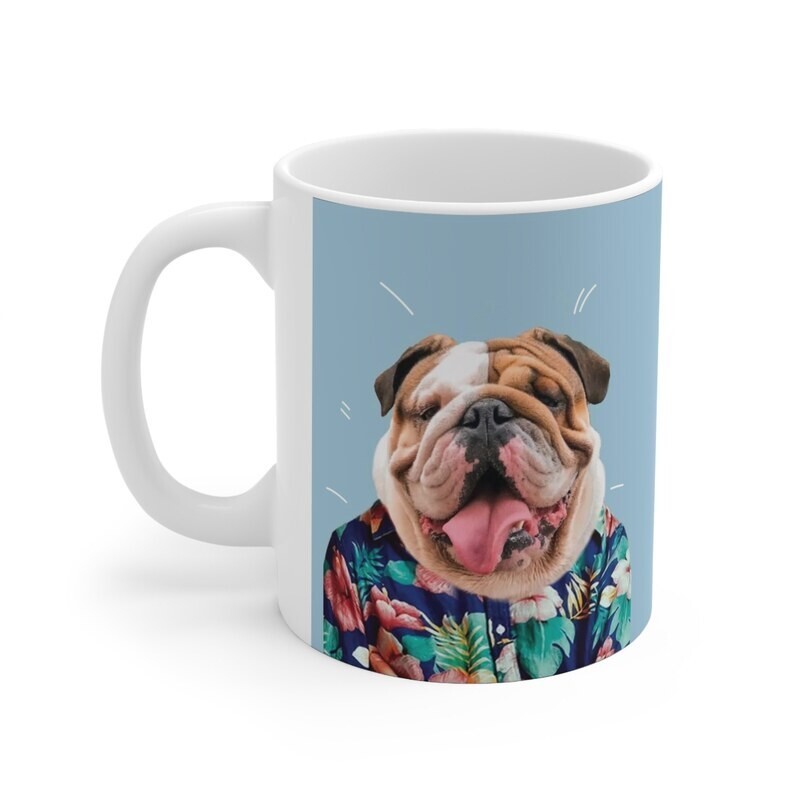 ماگ طرح سگ Dog مدل NM1213