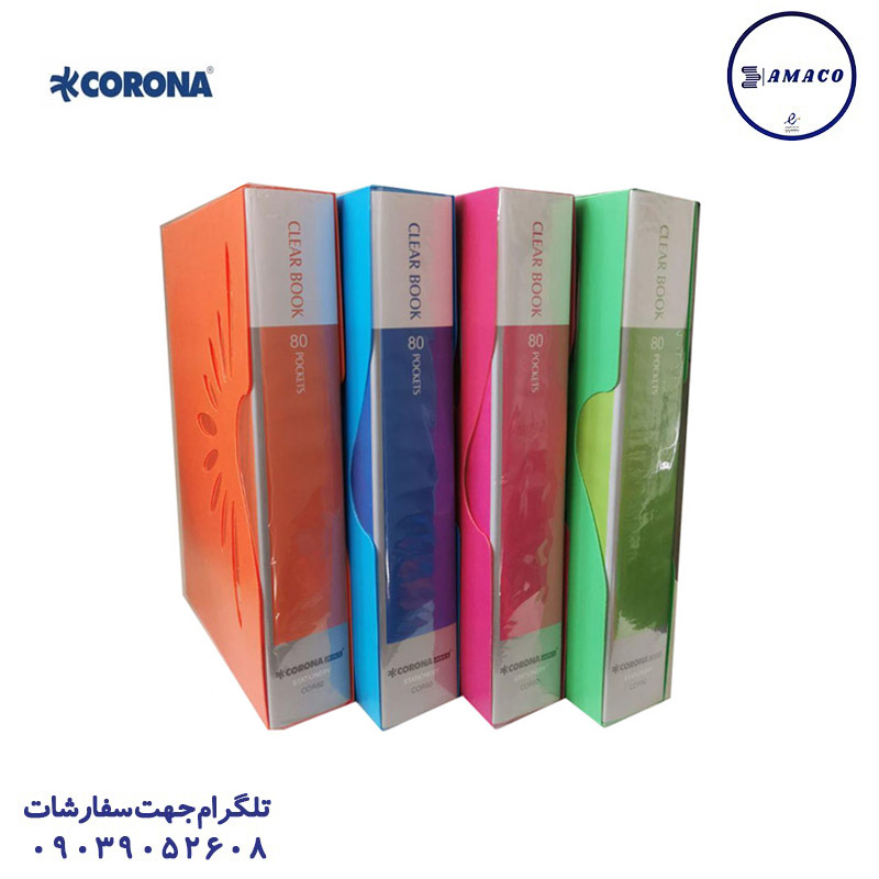 کلربوک 80 برگ قابدار فسفری کرونا