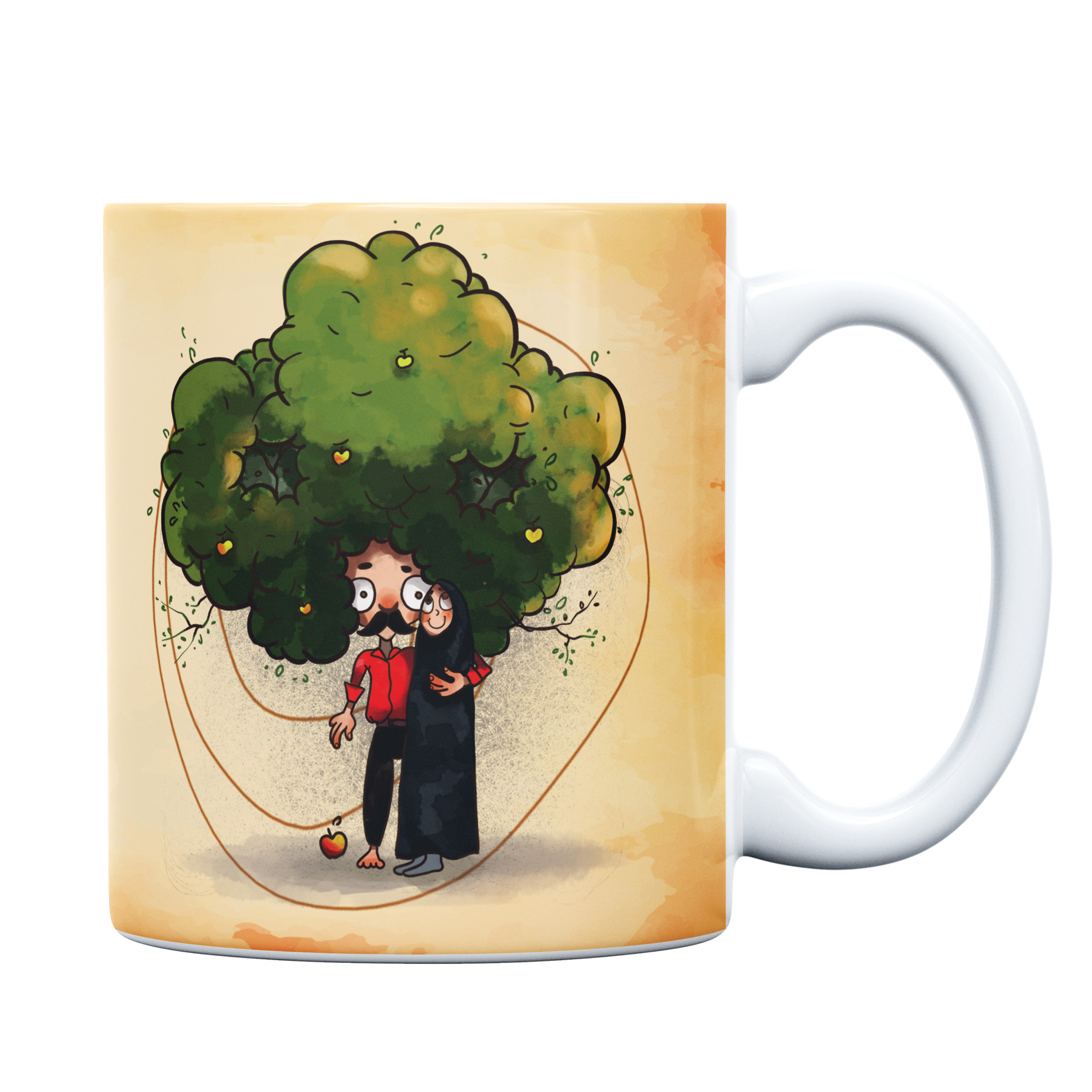 ماگ طرح عاشقانه رمانتیک مدل Love 010