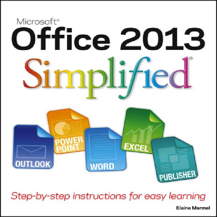 خرید و دانلود نسخه کامل کتاب Office 2013 Simplified