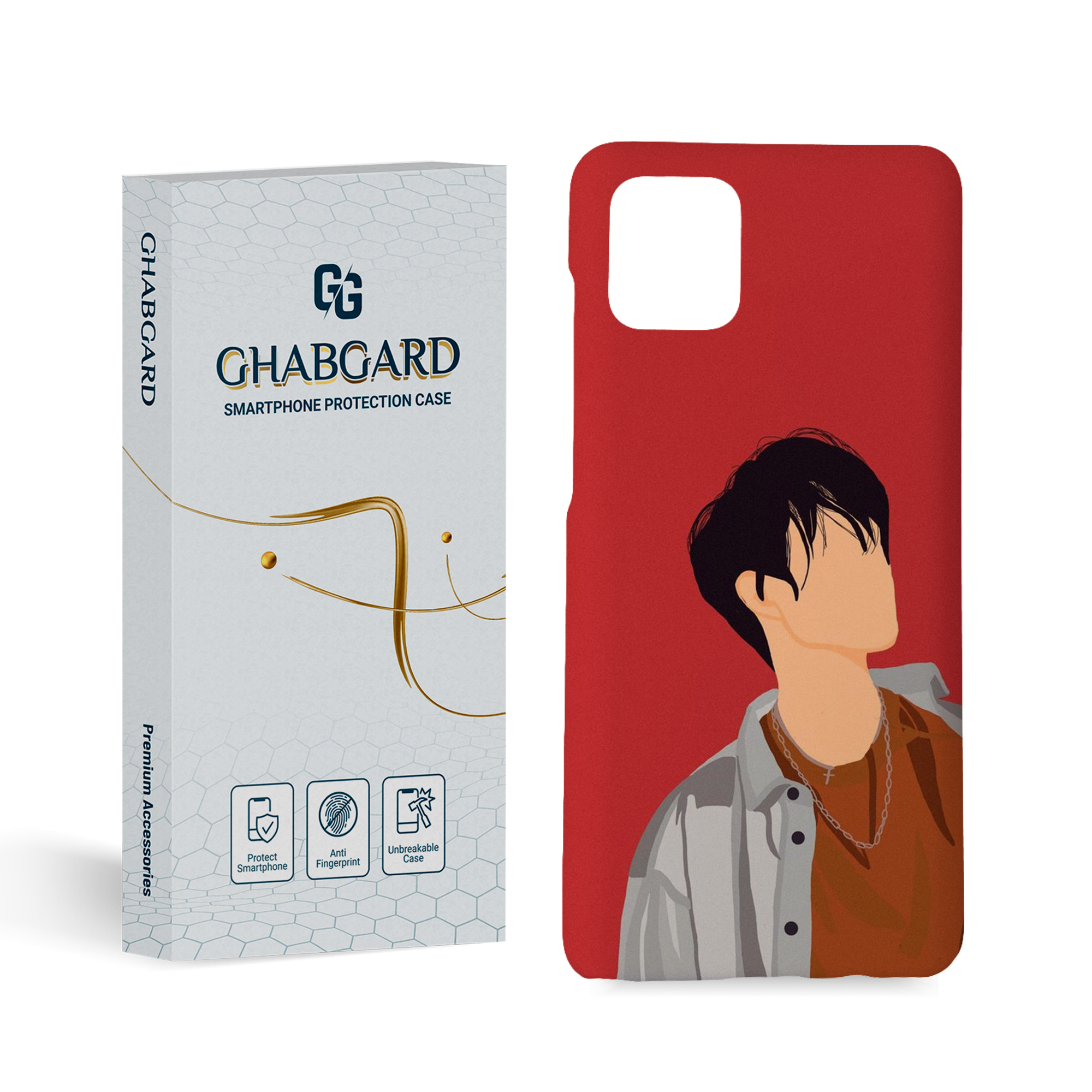   کاور قاب گارد مدل پسرانه مناسب برای گوشی موبایل سامسونگ galaxy a81 / note 10 lite 