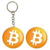 پیکسل خندالو مدل ارز دیجیتال بیت کوین کد 4073 به همراه جاکلیدی