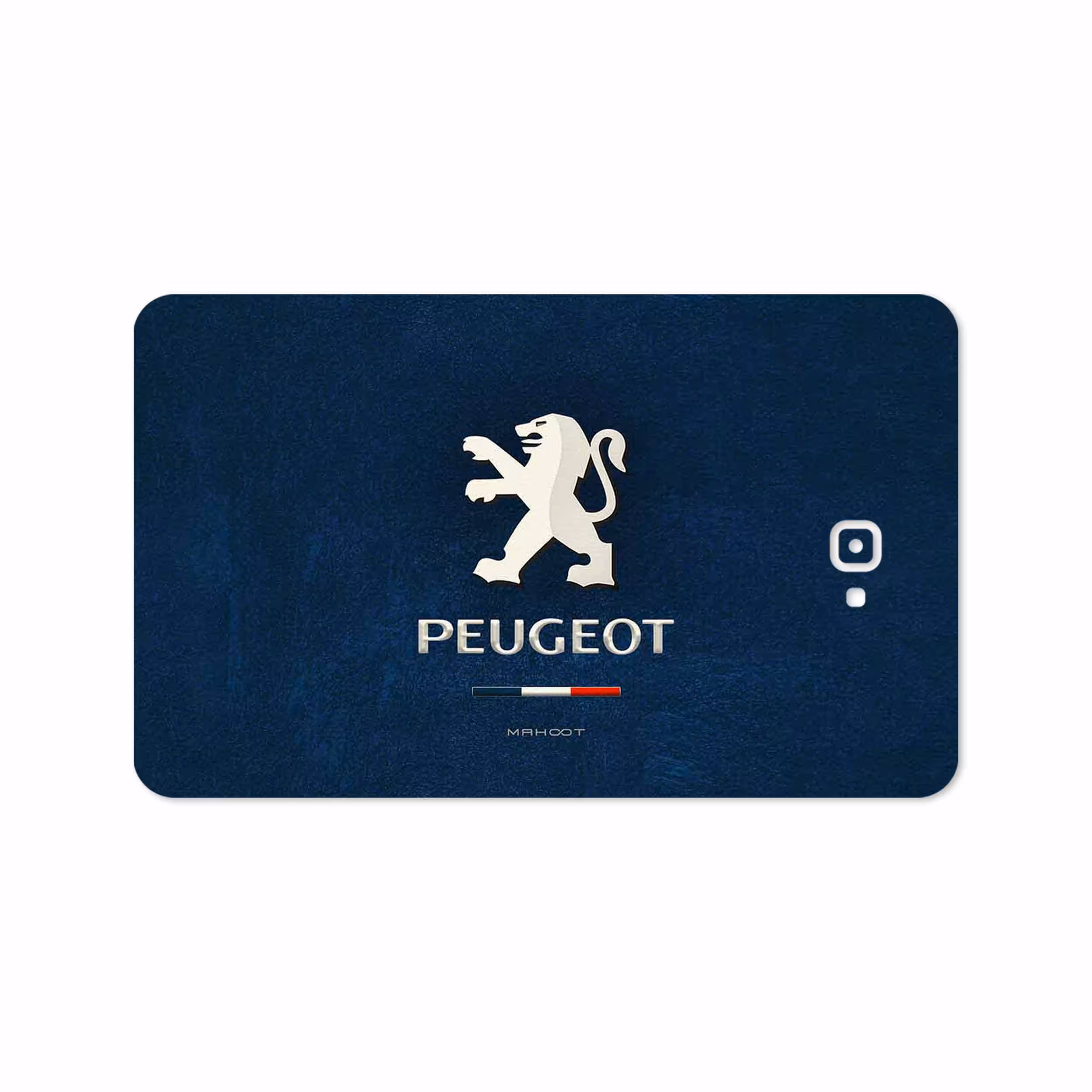 برچسب پوششی ماهوت مدل Peugeot-Logo مناسب برای تبلت سامسونگ Galaxy Tab A 10.1 2016 T585