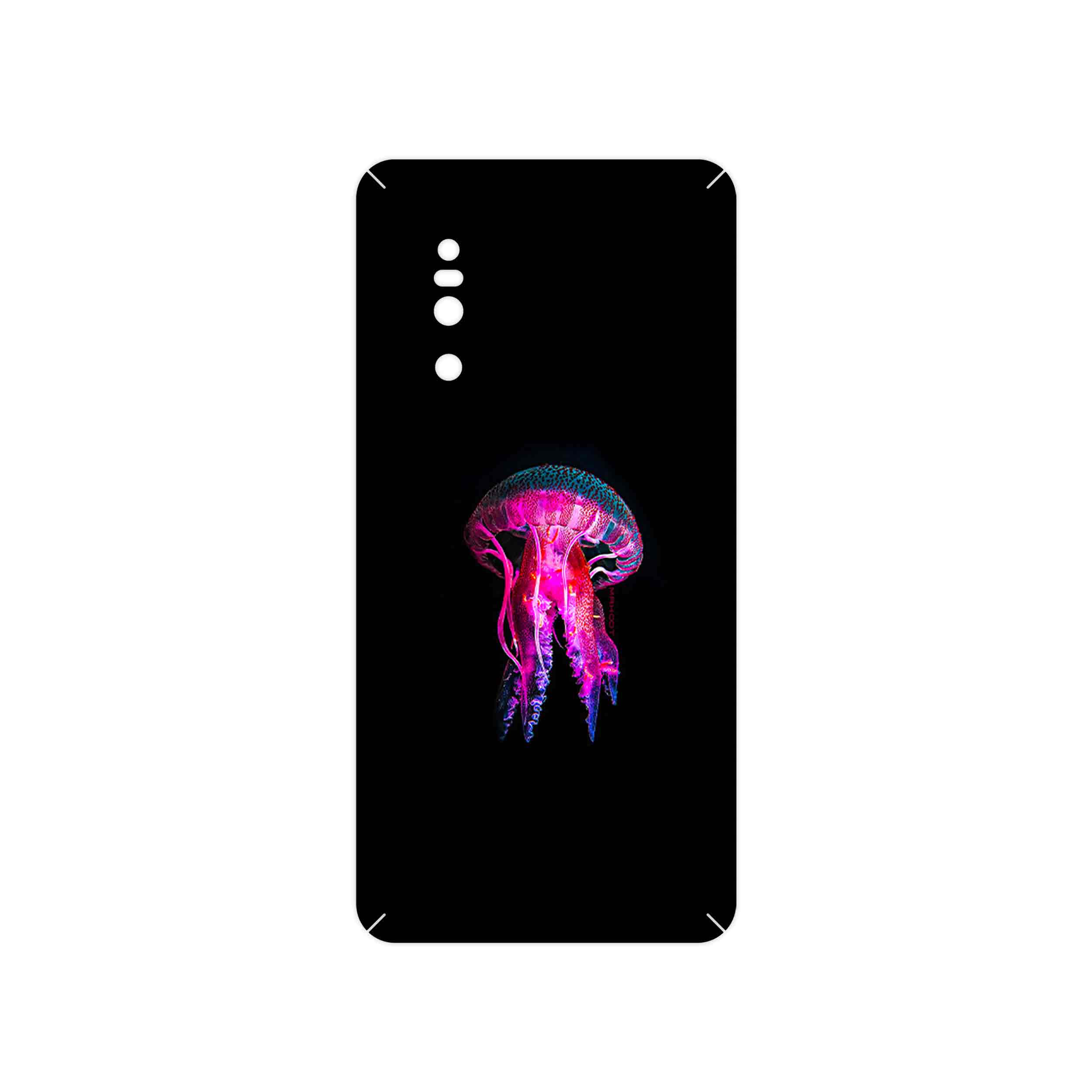 برچسب پوششی ماهوت مدل jellyfish مناسب برای گوشی موبایل ویوو X27