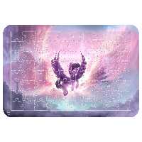 پازل 54 تکه اطلس آبی طرح کارتون یونیکورن  مدل P1686